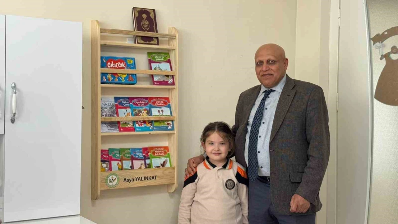 Her Ev Kütüphane Olsun Projesiyle 170 öğrencinin evine kütüphane