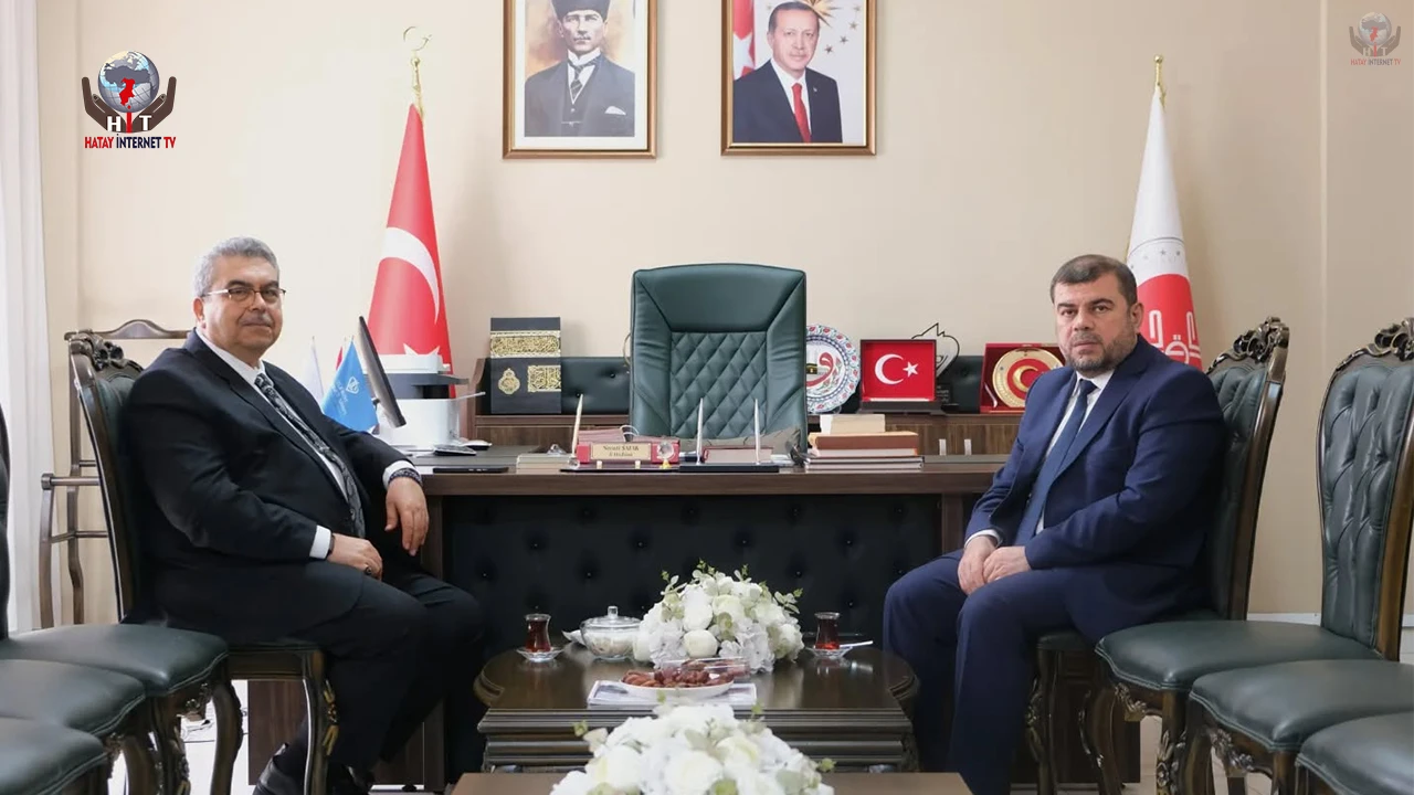 İL MÜDÜRÜ SÖNMEZ’DEN MÜFTÜ ŞAFAK’A ZİYARET