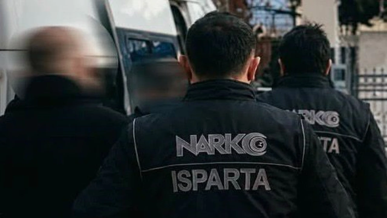 Ispartada uyuşturucu operasyonunda 2 şüpheli tutuklandı
