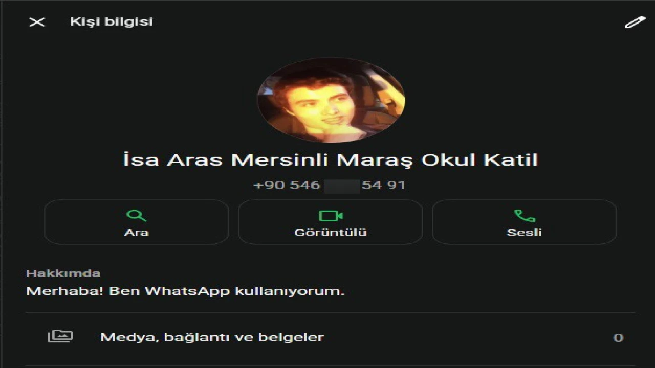 Kahramanmaraşta 1 öğretmen 8 öğrenciyi öldüren saldırganla ilgili ilginç detay