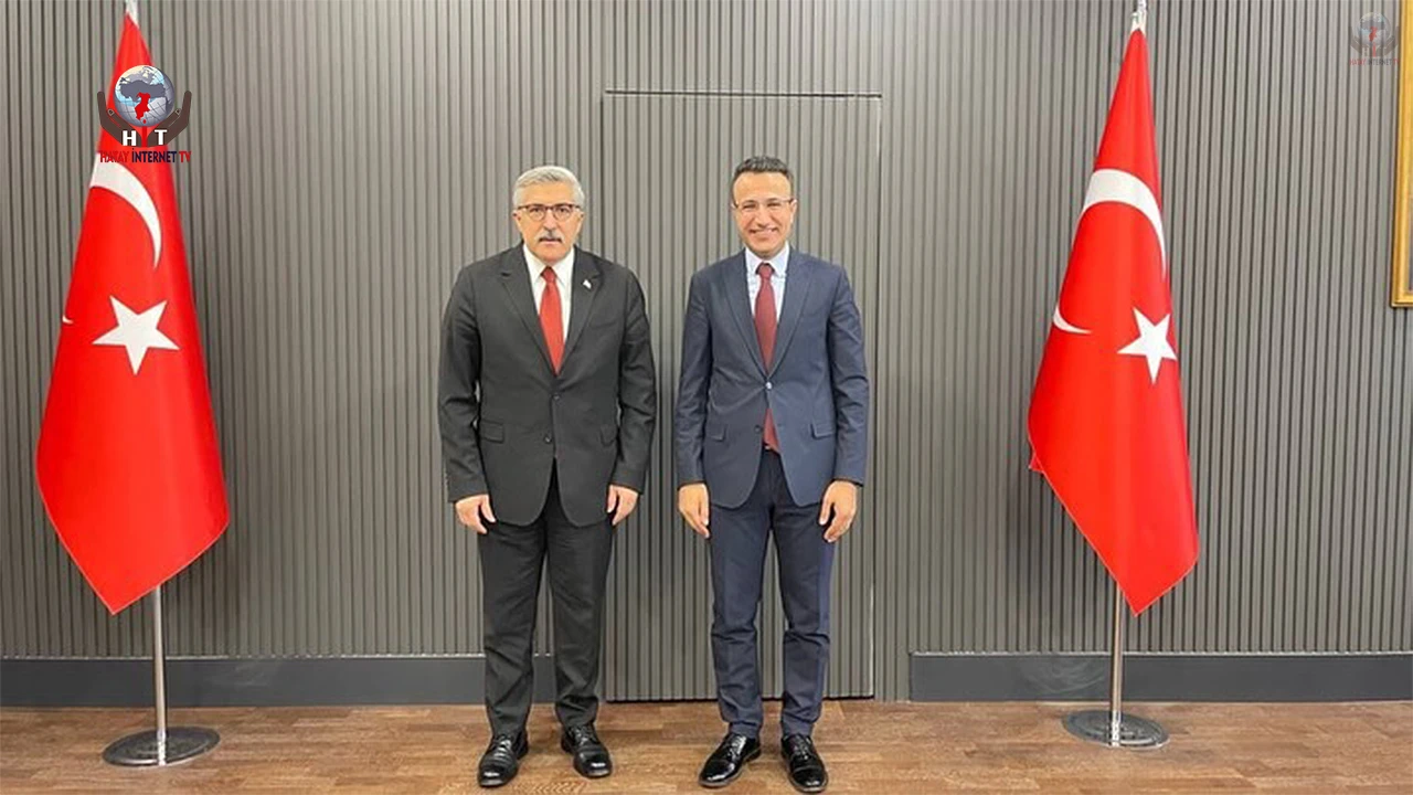 KAYMAKAM AKPAY AK PARTİ HEYETİNİ AĞIRLADI