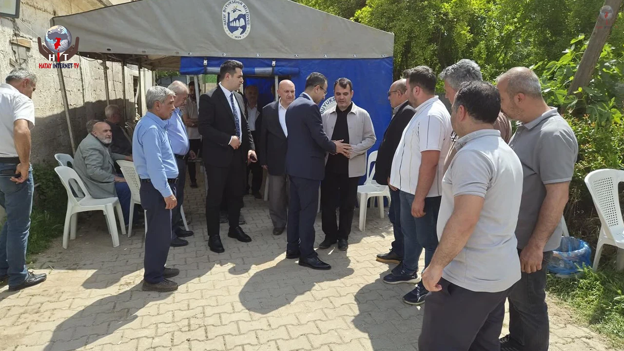 KAYMAKAM AKPAY, PERSONELİNİN ACI GÜNÜNDE TAZİYEYE KATILDI