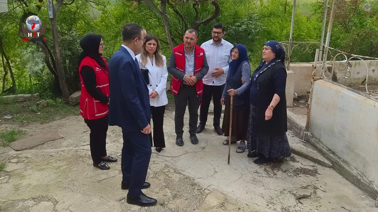 KAYMAKAM AKPAY’DAN 90 YAŞINDAKİ FADIMA EROL’A VEFA ZİYARETİ