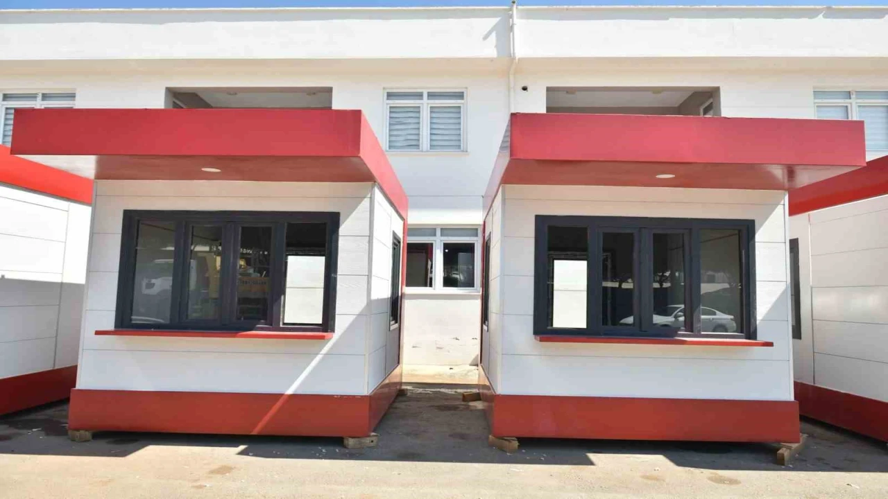 Kepeze kırmızı-beyaz modern ekmek büfeleri