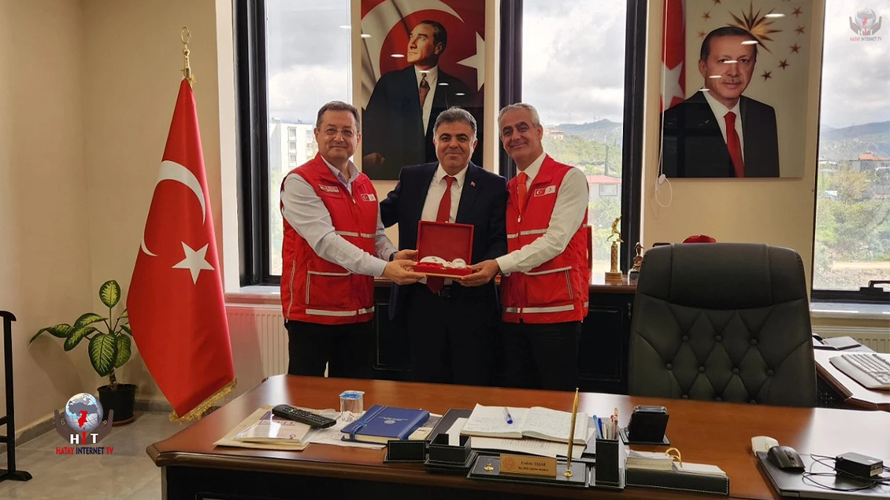 KIZILAY HEYETİNDEN SAMANDAĞ’A CAN VEREN ZİYARET