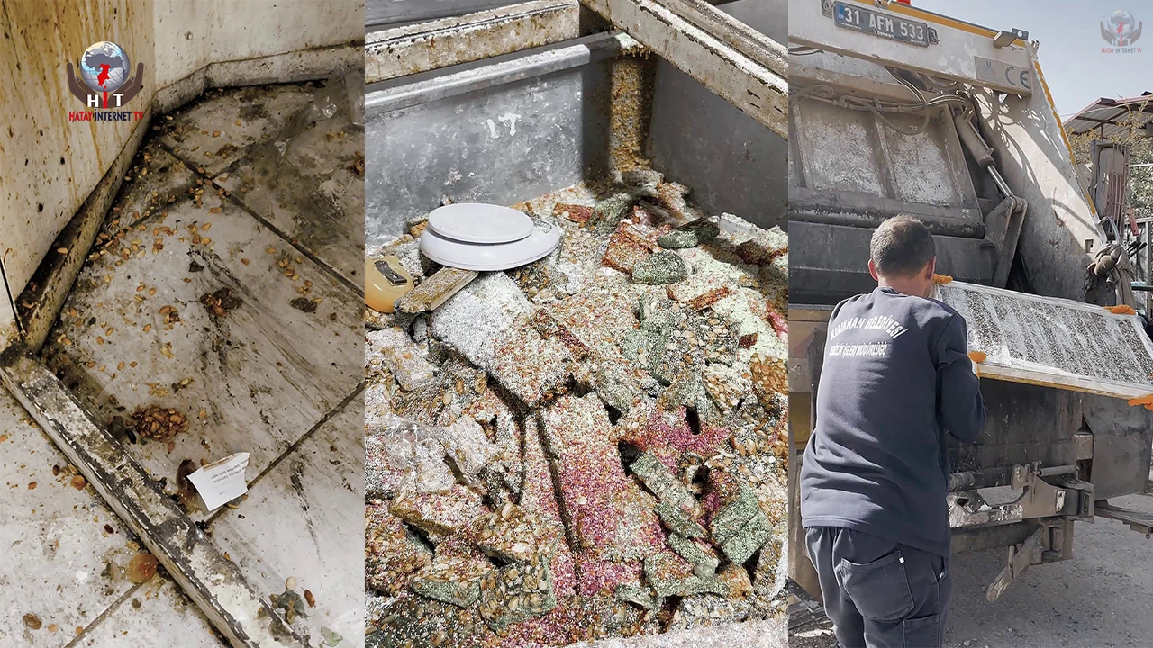 Kötü koku üzerine girilen evde mide bulandıran şartlarda lokum ve cezerye üretildiği ortaya çıktı