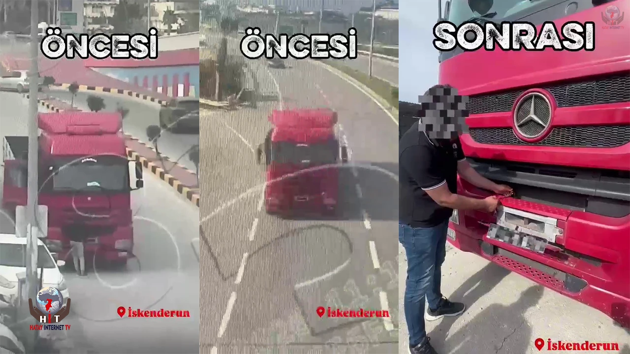 Kuralları hiçe sayarak plakasını kapatan sürücüye 140 bin TL ceza