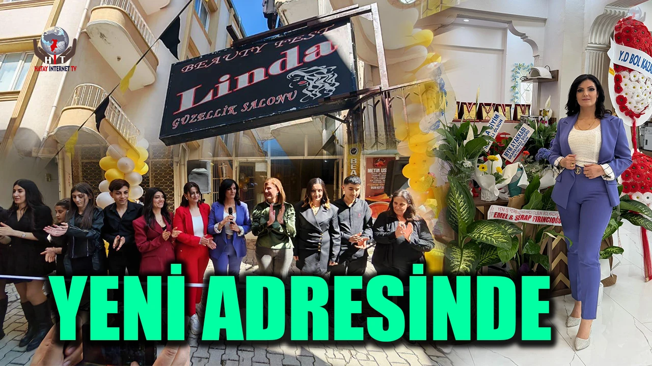 LİNDA GÜZELLİK SALONU YENİ ADRESİNDE HİZMETTE