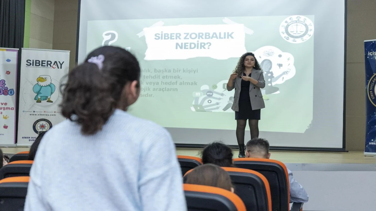Mersinde çocuklara siber güvenlik eğitimi verildi
