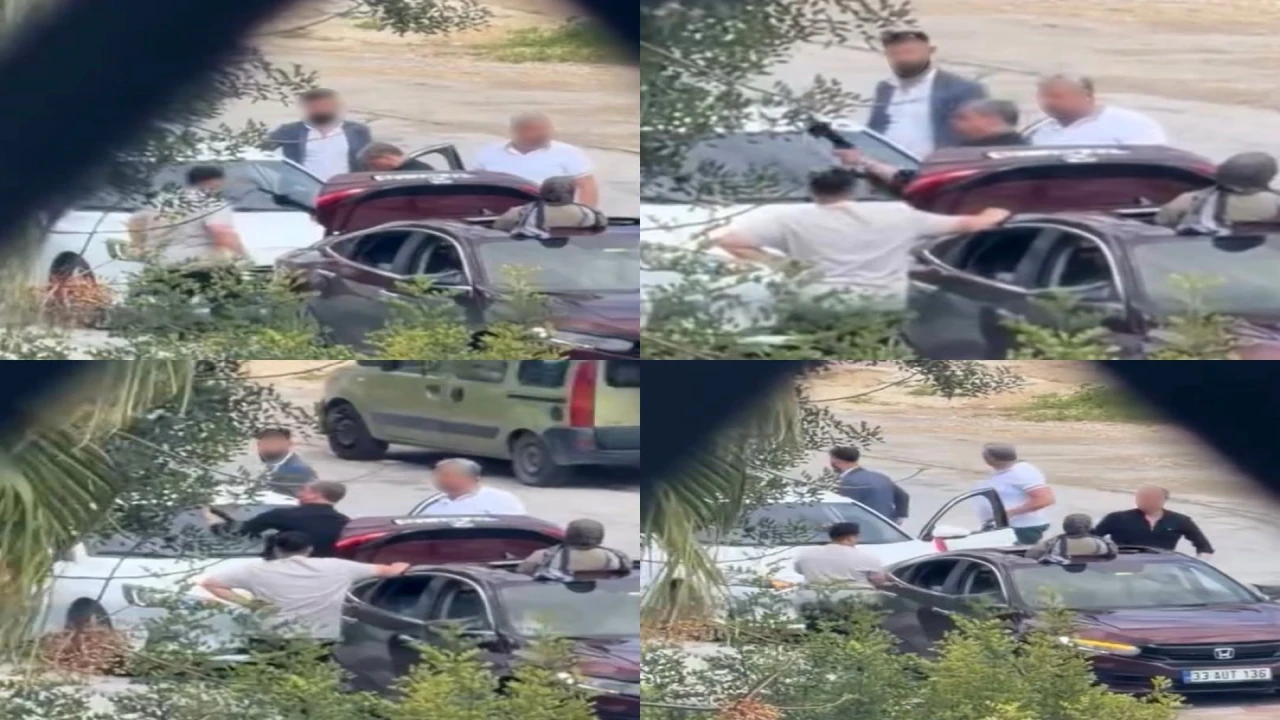 Mersinde düğün konvoyunda havaya ateş açan şüpheli yakalandı