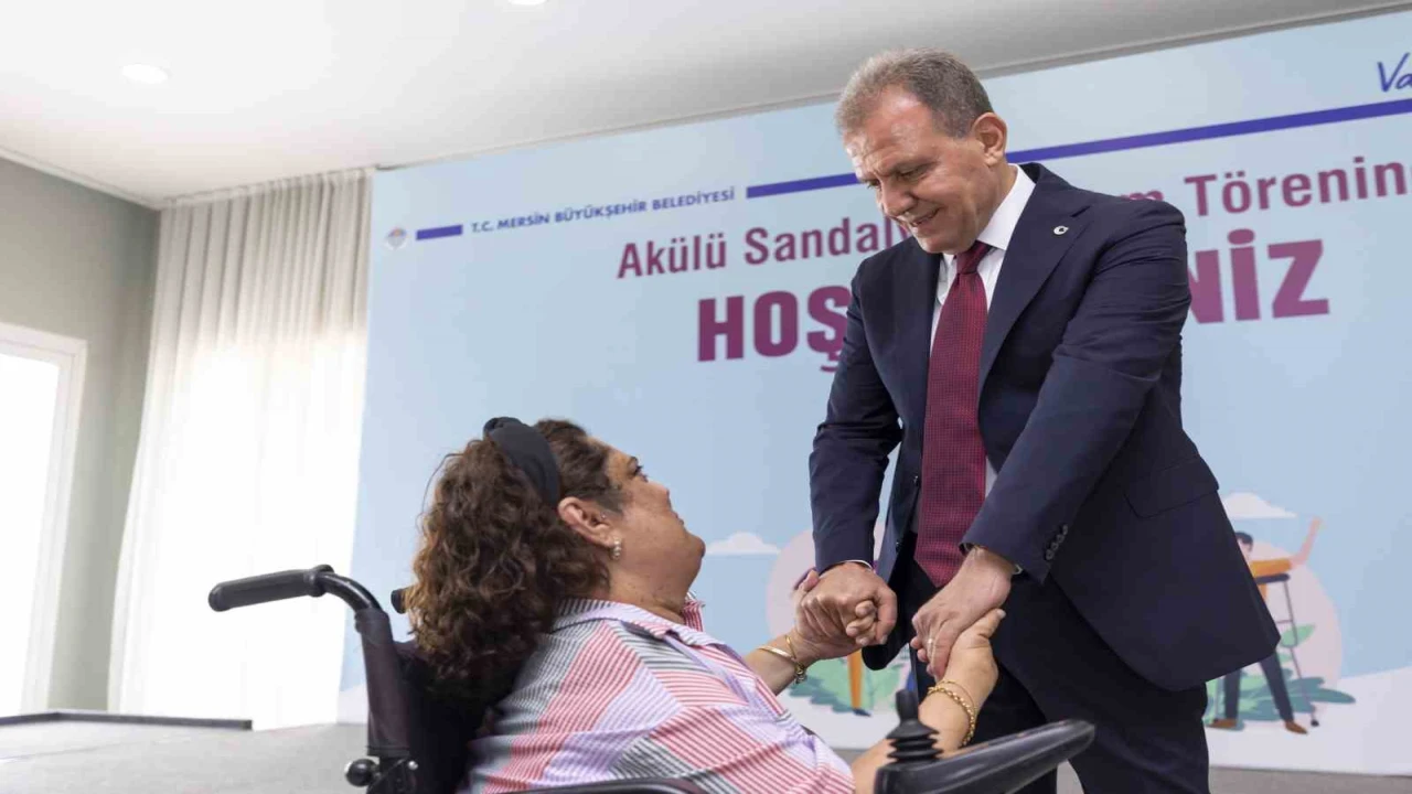 Mersinde engelsiz yaşam için kapsamlı destekler sürüyor