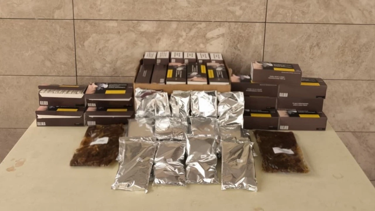 Mersinde sigara kaçakçılığı ile mücadele