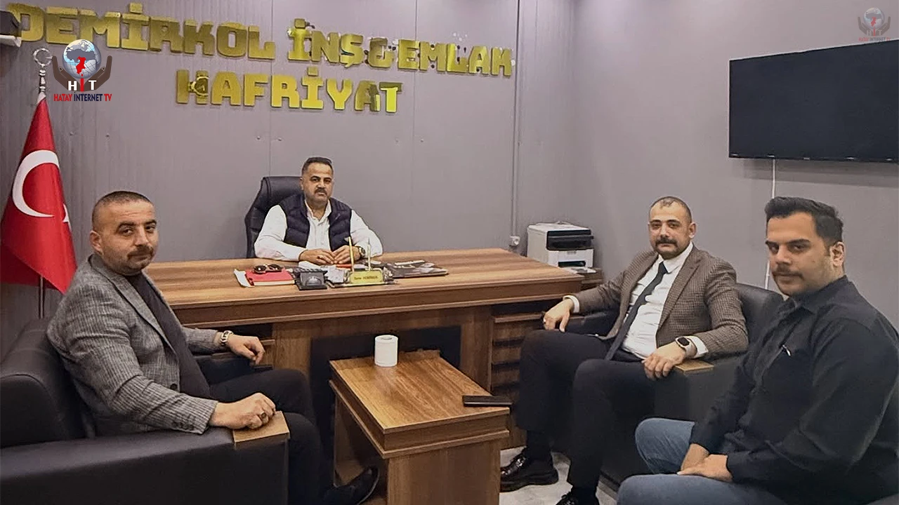 MHP ANTAKYA’DAN İŞ İNSANI DEMİRKOL’A ZİYARET