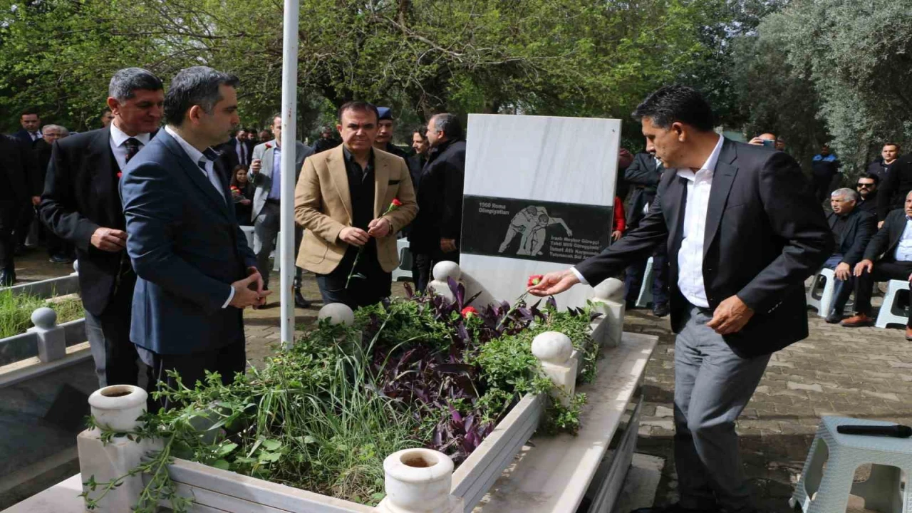 Olimpiyat Şampiyonu milli güreşçi İsmet Atlı vefatının 12nci yılında anıldı