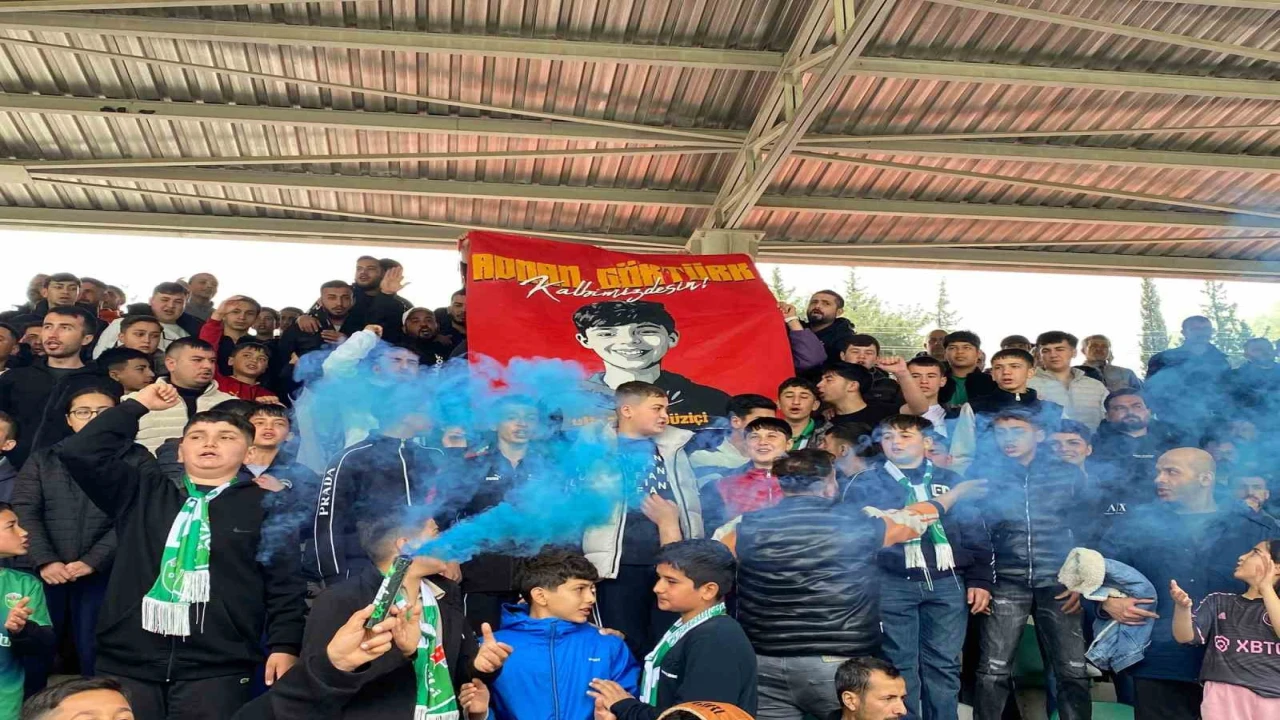 Osmaniyede play-off maçında Adnan Göktürk Yeşil unutulmadı