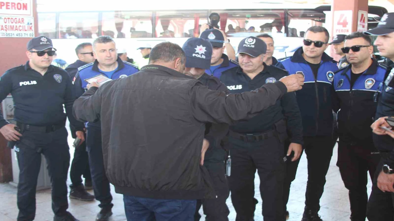 Otogarda kapsamlı denetim: 28 yıldır ilk kez bu kadar rahatız