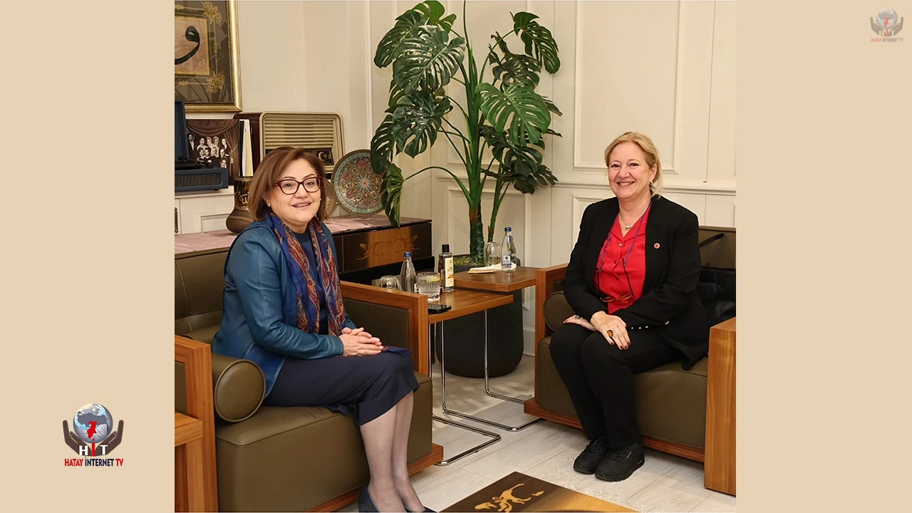 ÖZÇÖREKÇİ’DEN BAŞKAN ŞAHİN’E NEZAKET ZİYARETİ