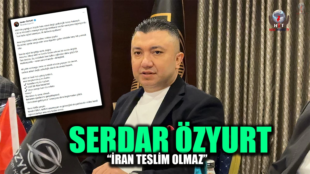 ÖZYURT İRAN TESLİM OLMAZ