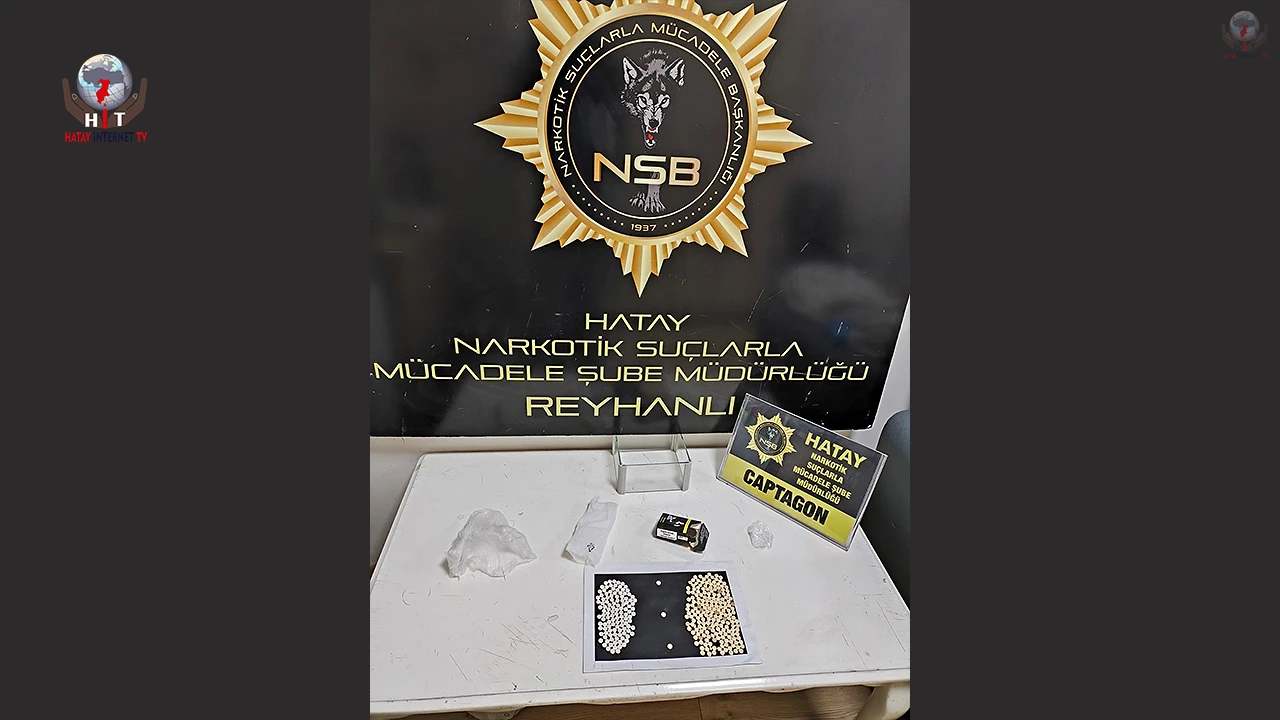 Reyhanlıda 315 adet Captagon hap ele geçirildi
