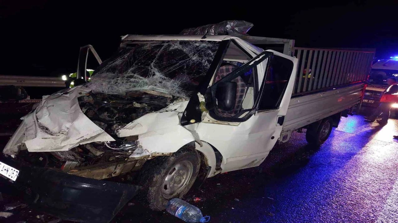 Sağanak yağış kazaları beraberinde getirdi: 1 ölü, 3 yaralı