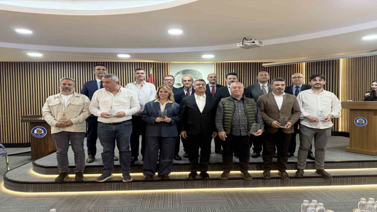 Tarsusta ekonomiye değer katanlara ödül