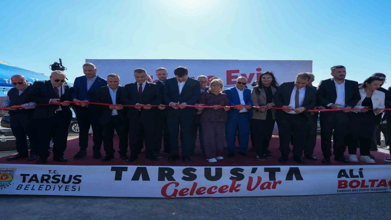 Tarsusta Öğretmenler Mahallesine yeni taziye evi kazandırıldı