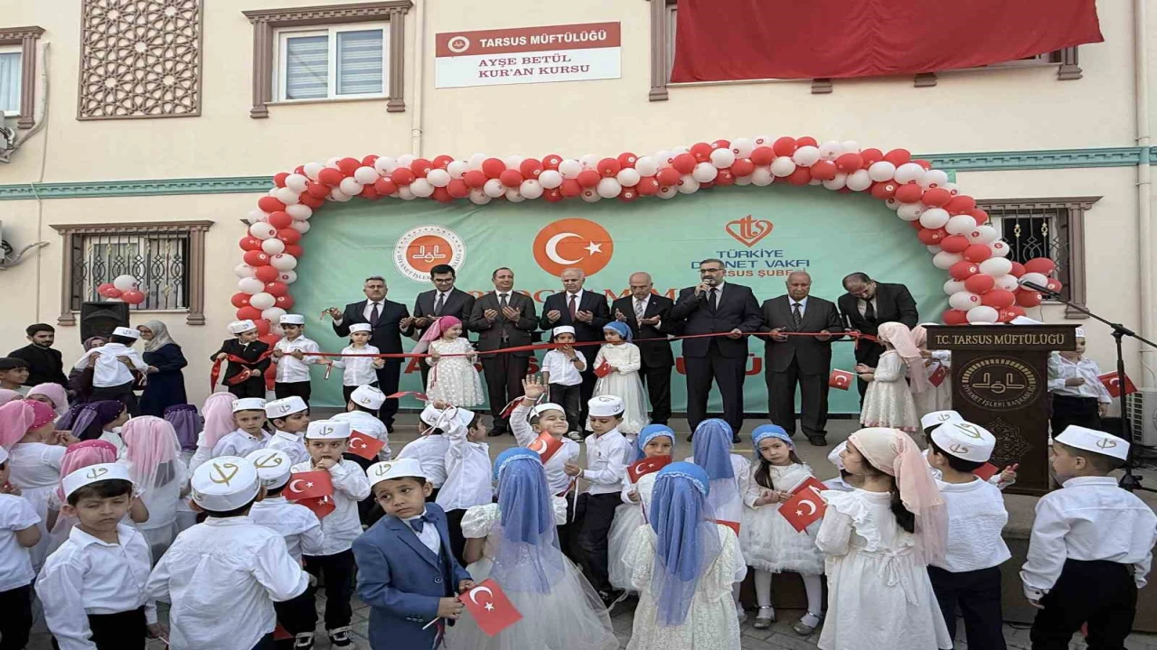 Tarsusta yeni Kuran Kursu kapılarını açtı
