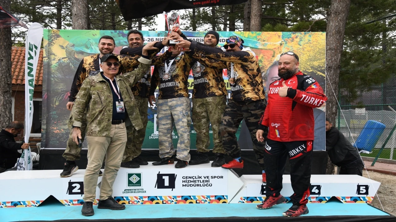 Türkiye paintball şampiyonası Osmaniyede tamamlandı