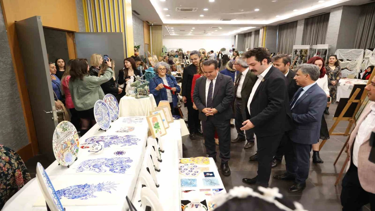 Uncalı ATASEMden Yeşil Vatan temalı yıl sonu sergisi