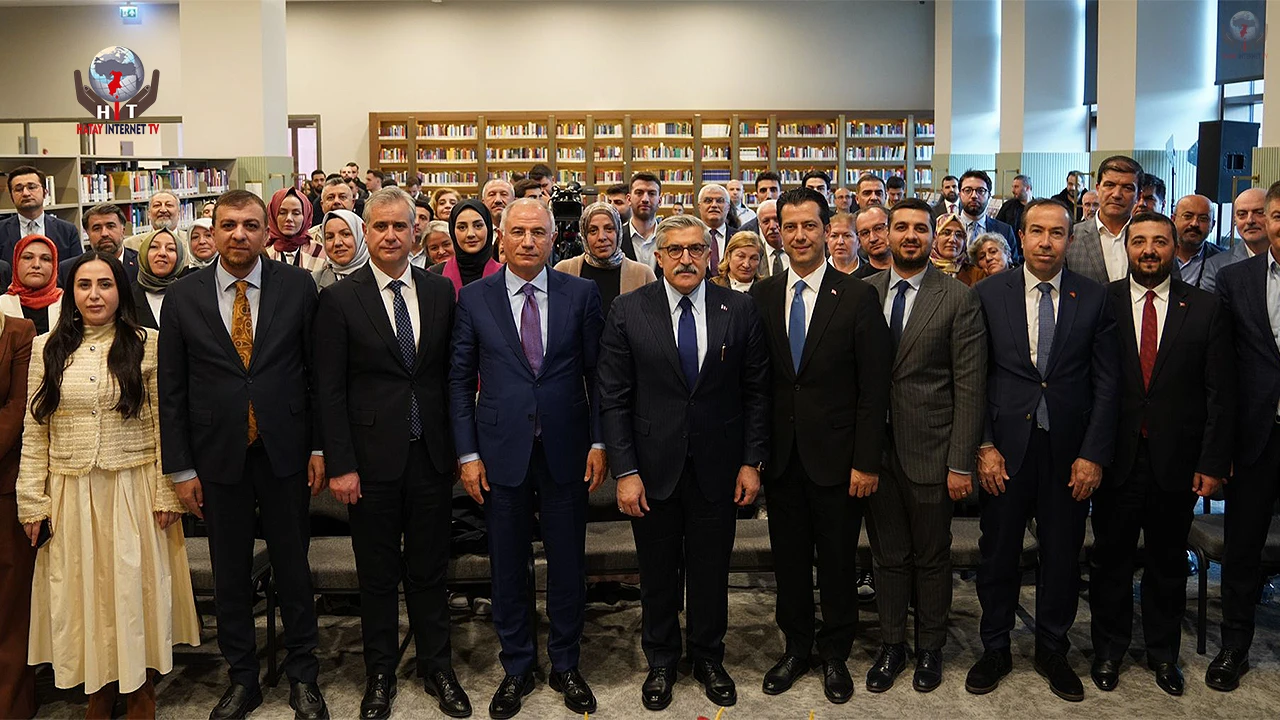 YAYMAN AK KÜTÜPHANE’DE ALA’YI AĞIRLADI “AK PARTİ HALK OYU İLE İKTİDAR OLDU”