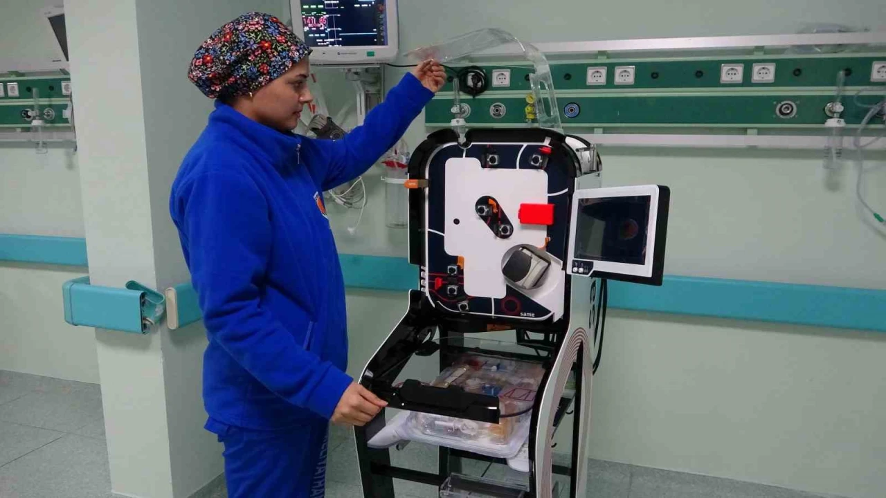 Yeni nesil ‘hücre kan kurtarma cihazı Mersinde kullanılmaya başlandı