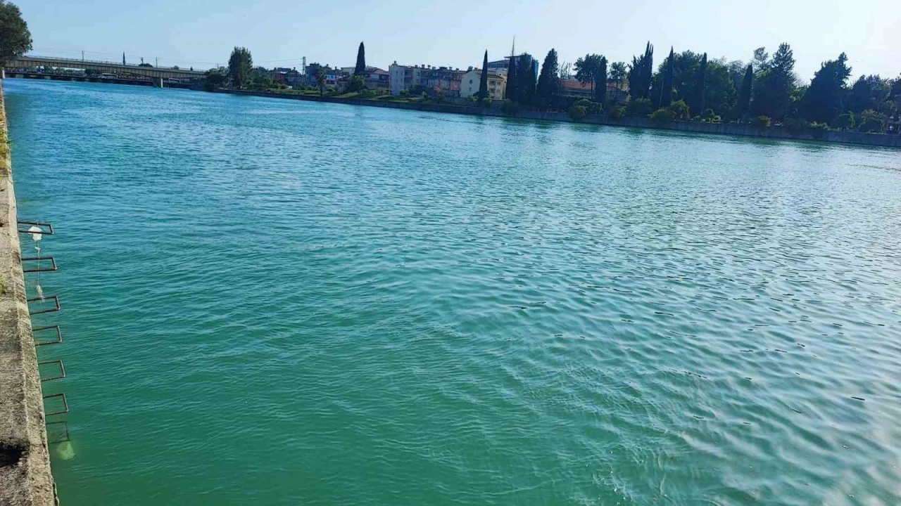 Adanada serinlemek için girdiği nehirde kaybolan genç hastaneye kaldırıldı