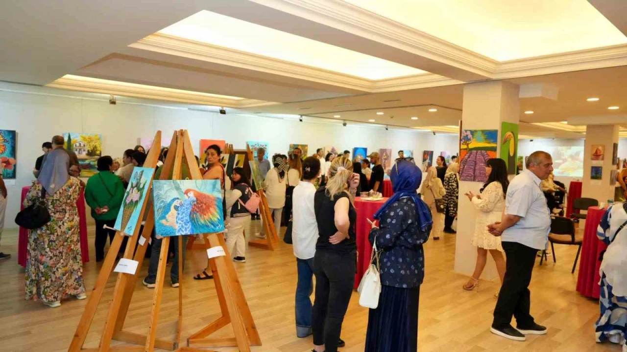 Alanyada engeller sanatla aşıldı
