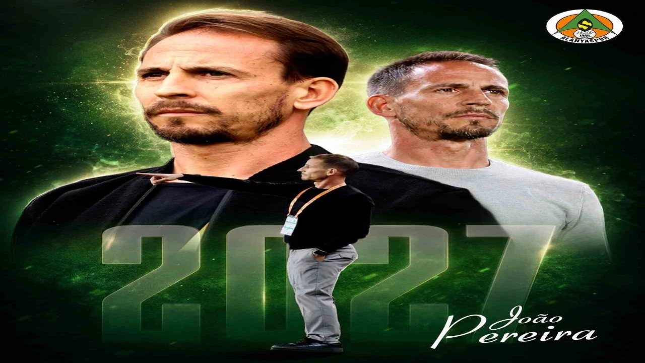 Alanyaspor, Joao Pereiranın sözleşmesini uzattı
