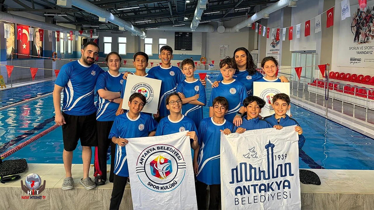ANTAKYA’NIN YÜZÜCÜLERİNDEN BÜYÜK BAŞARI