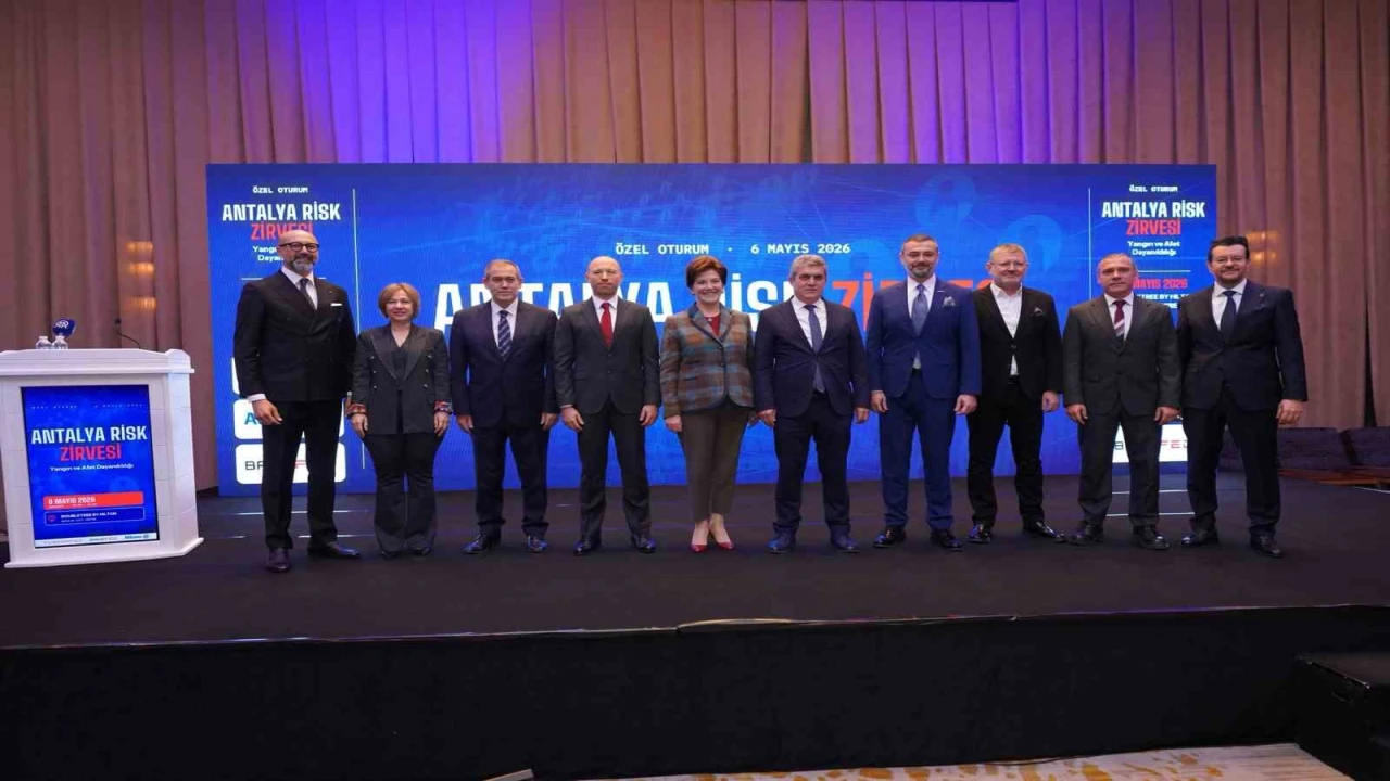 Antalyada Risk Zirvesi artan risklere karşı dayanıklılığı gündeme taşıdı