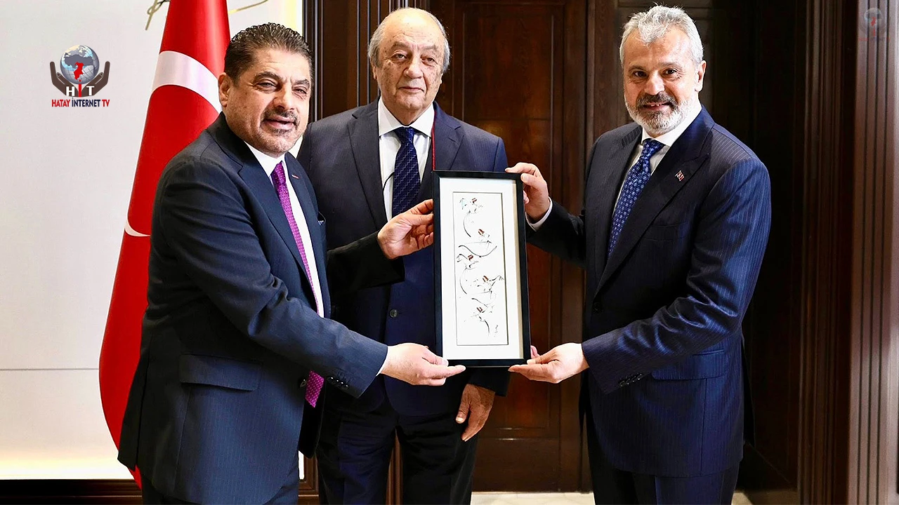 BAŞKAN ÖNTÜRK TÜRKONFED’İ AĞIRLADI