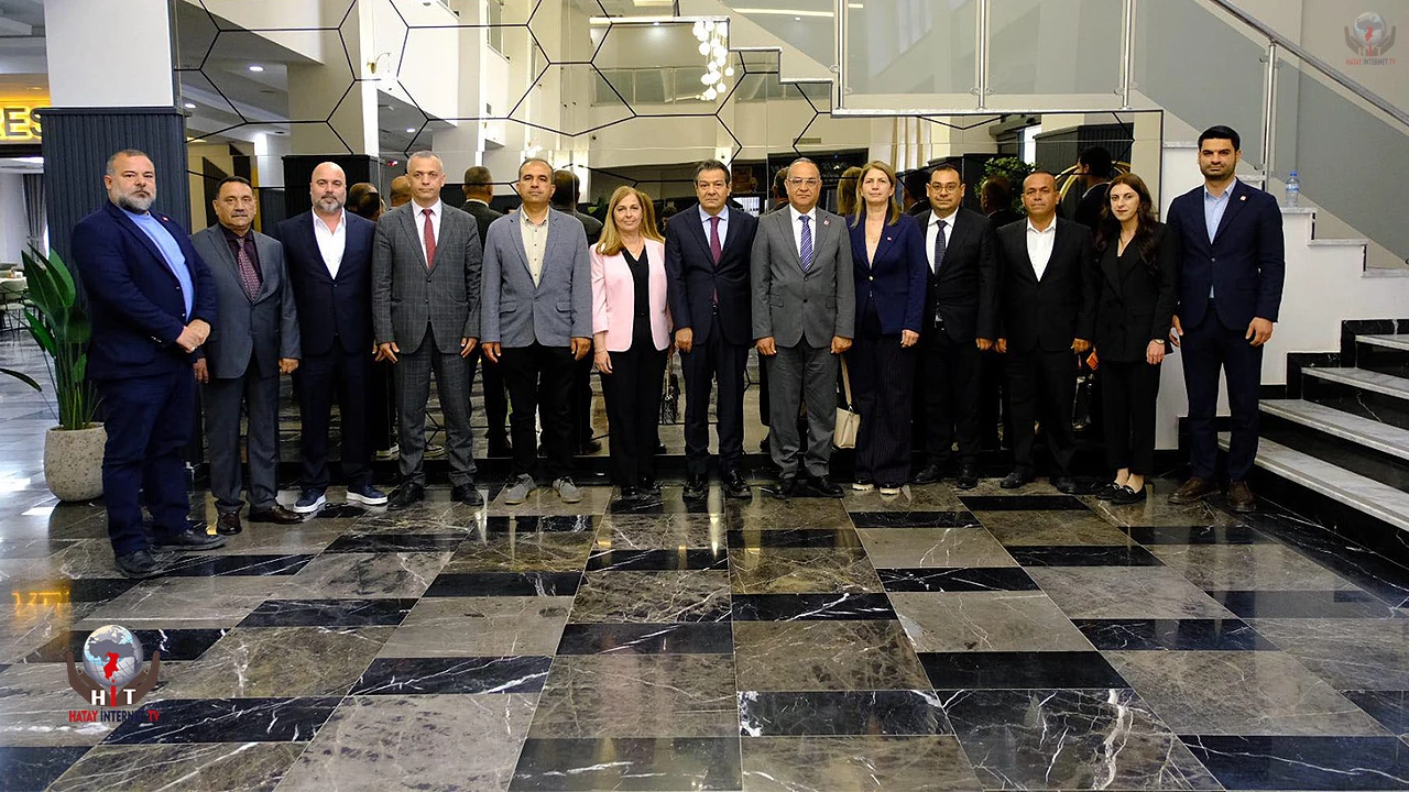 CHP HATAY İL ÖRGÜTÜNDEN EMNİYET MÜDÜRLÜĞÜNE ZİYARET