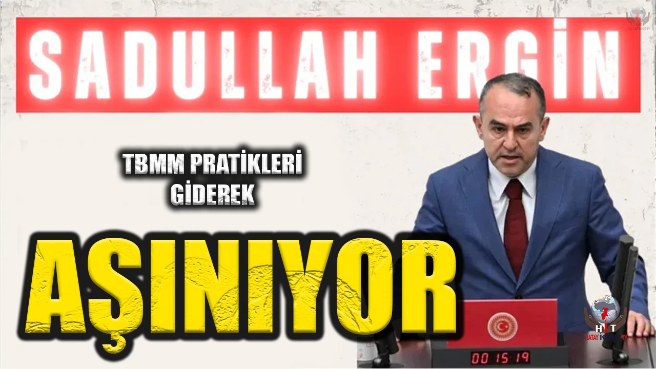 ERGİN: TBMM PRATİKLERİ GİDEREK AŞINIYOR
