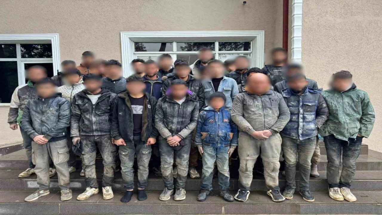 Hatayda 37 kaçak göçmen yakalandı