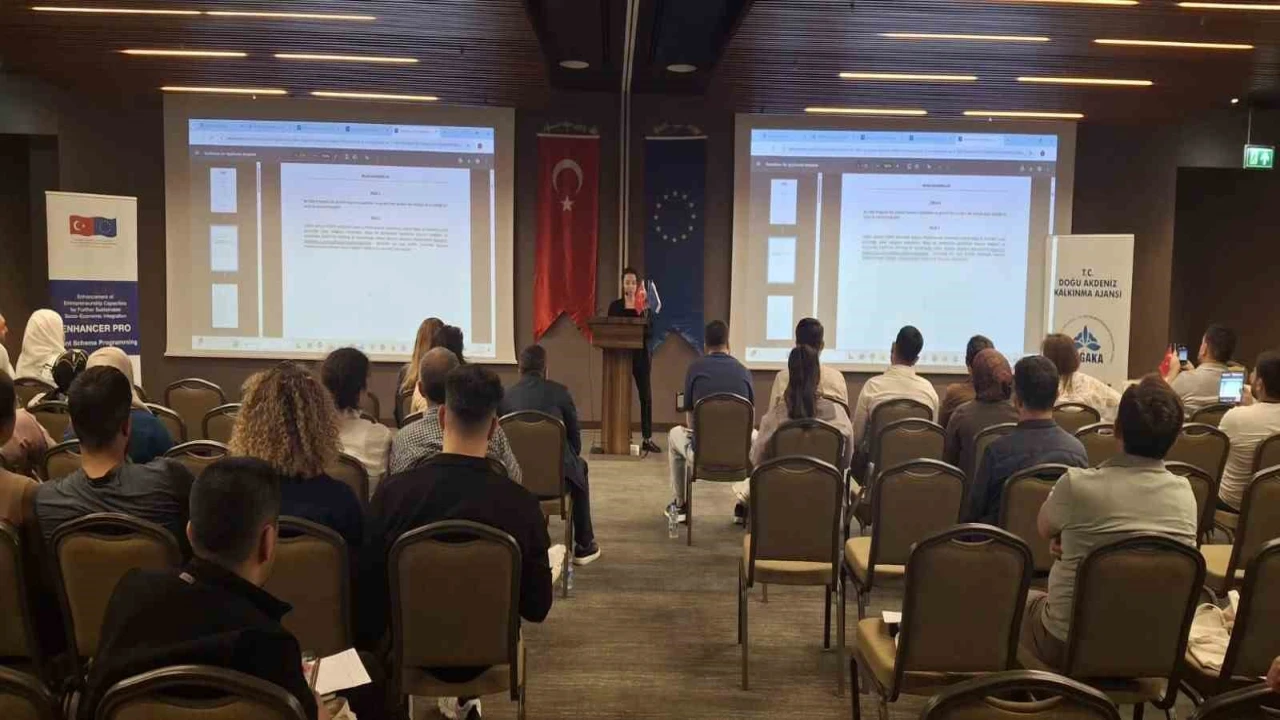 Hatayda ENHANCER PRO girişimcilik hibe programı tanıtıldı