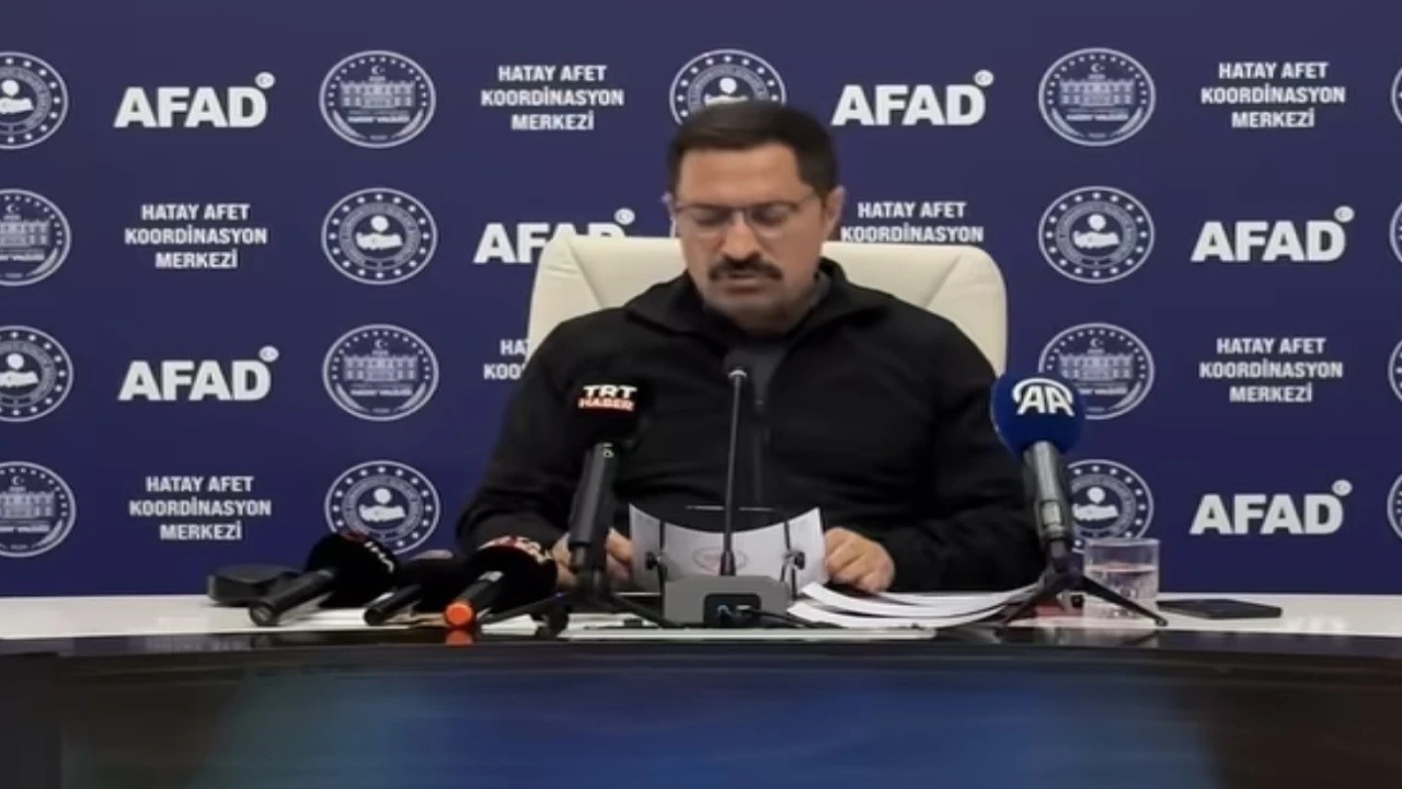 Hatayda sel ve heyelan sonrası Vali Masatlıdan açıklama