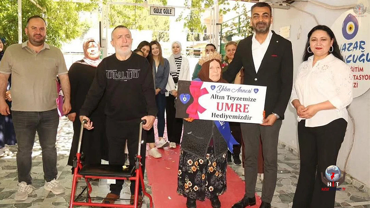 HATAYLI ALTUN ANNEYE “YILIN ANNESİ” ÖDÜLÜ
