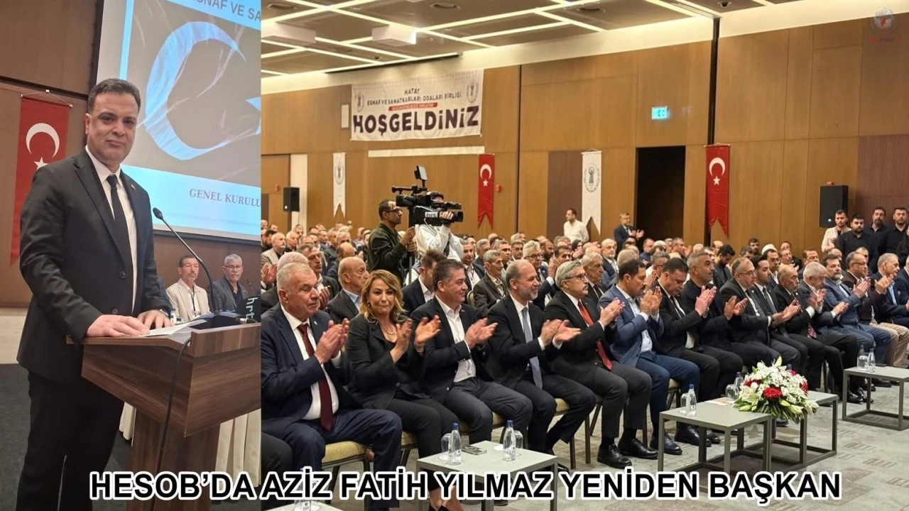 HESOB OLAĞAN KONGRESİ GERÇEKLEŞTİRİLDİ AZİZ FATİH YILMAZ GÜVEN TAZELEDİ