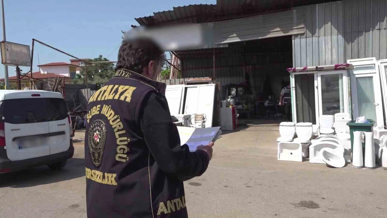 İkinci el eşya satan iş yerlerine eş zamanlı denetim