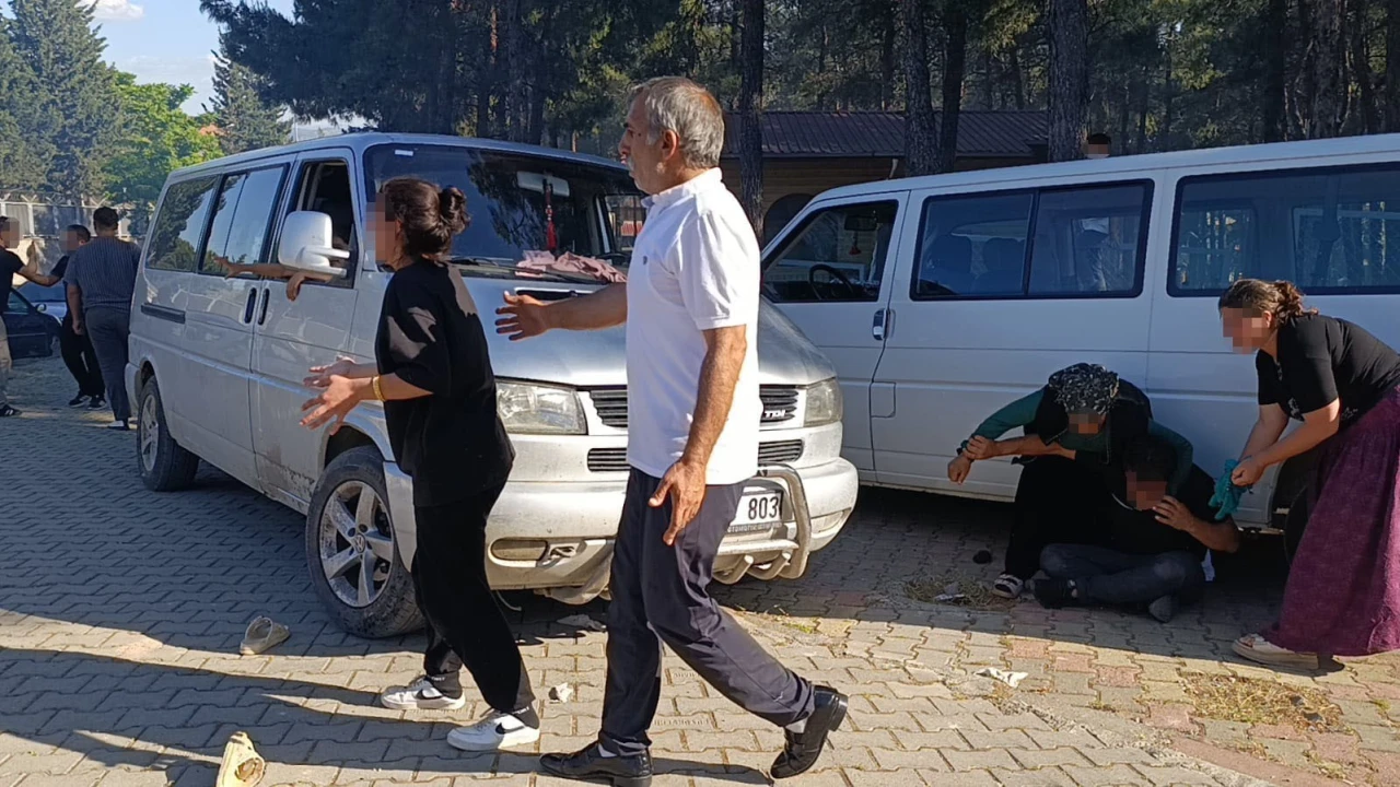 Kahramanmaraşta parkta çıkan kavga polis müdahalesiyle sonlandırıldı