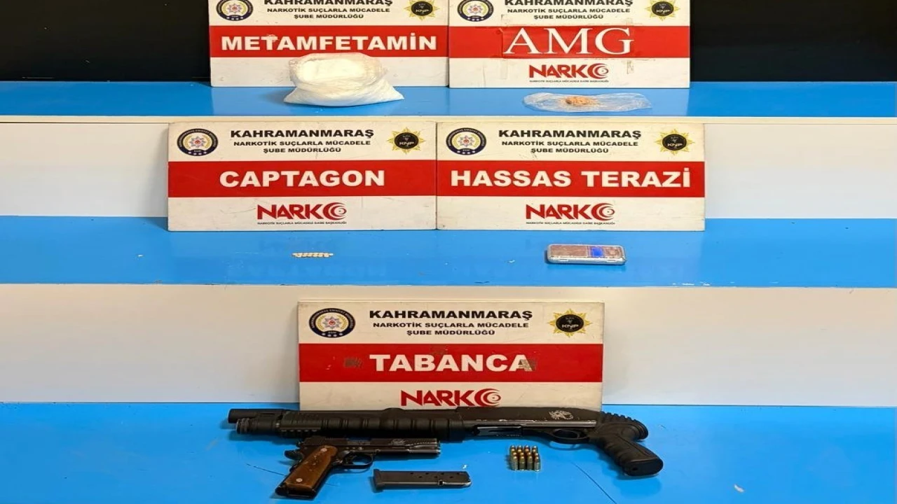 Kahramanmaraşta uyuşturucu operasyonu: 1 tutuklama