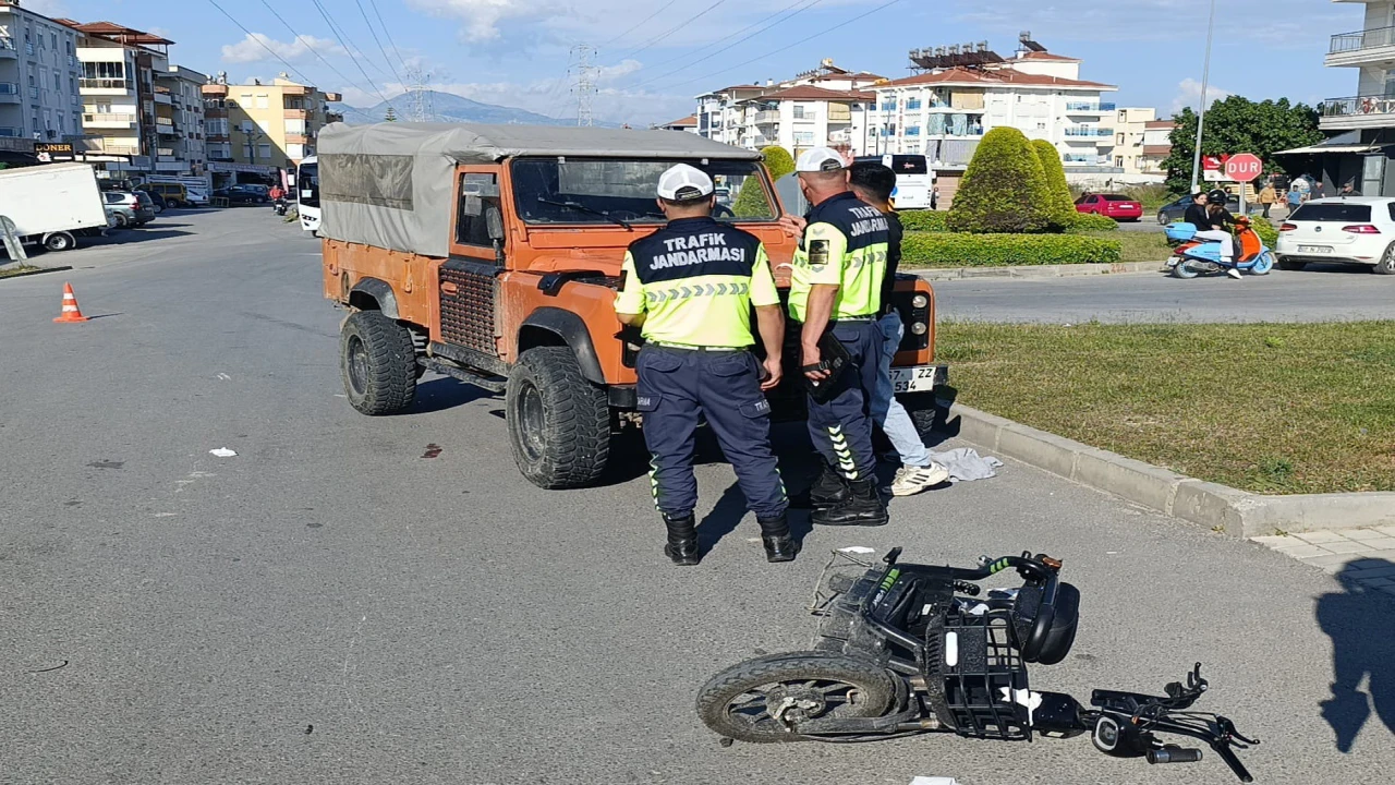 Kazadan yaralı kurtulan sürücüye araca plaka takmamaktan 46 bin TL ceza