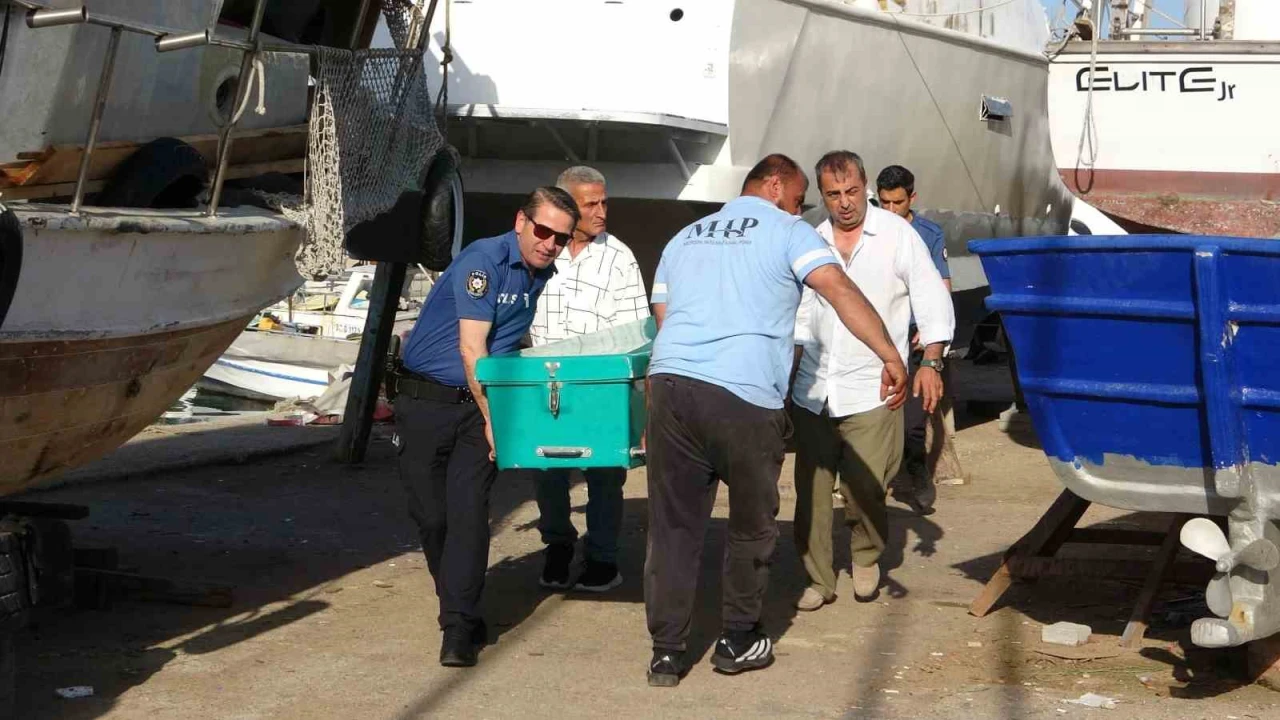 Mersinde balıkçı barınağında erkek cesedi bulundu