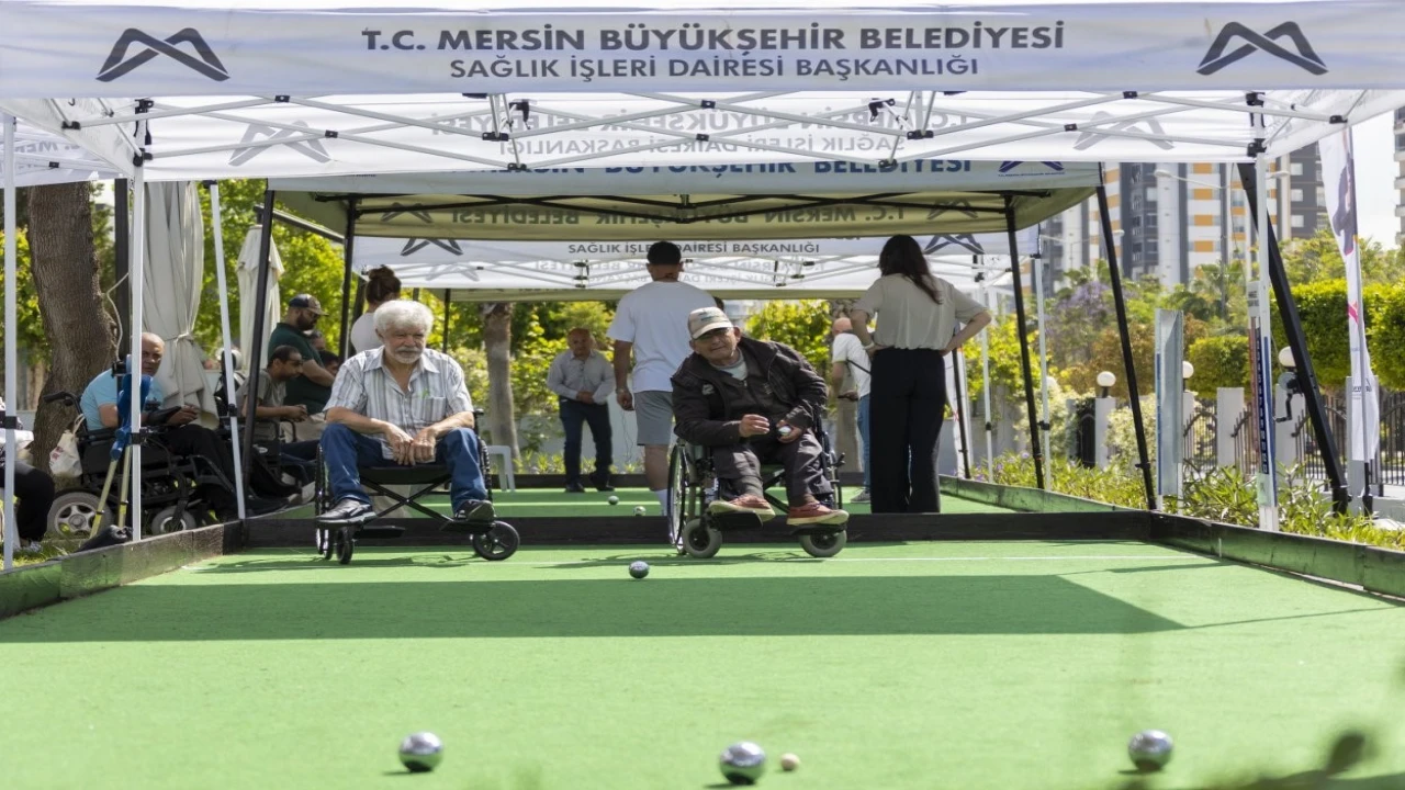 Mersinde Engelsiz Rekabet: Bocce Turnuvasında heyecan dolu anlar